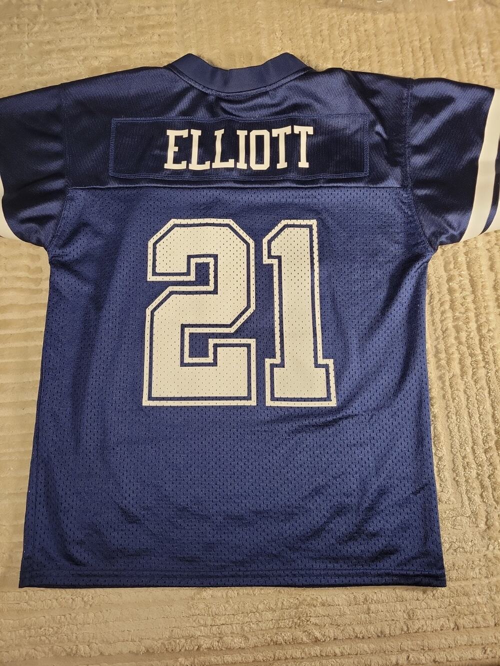 Ezekiel Elliott Dallas Cowboys Football Jersey Youth Kids Medium 10-12 Boys Kid